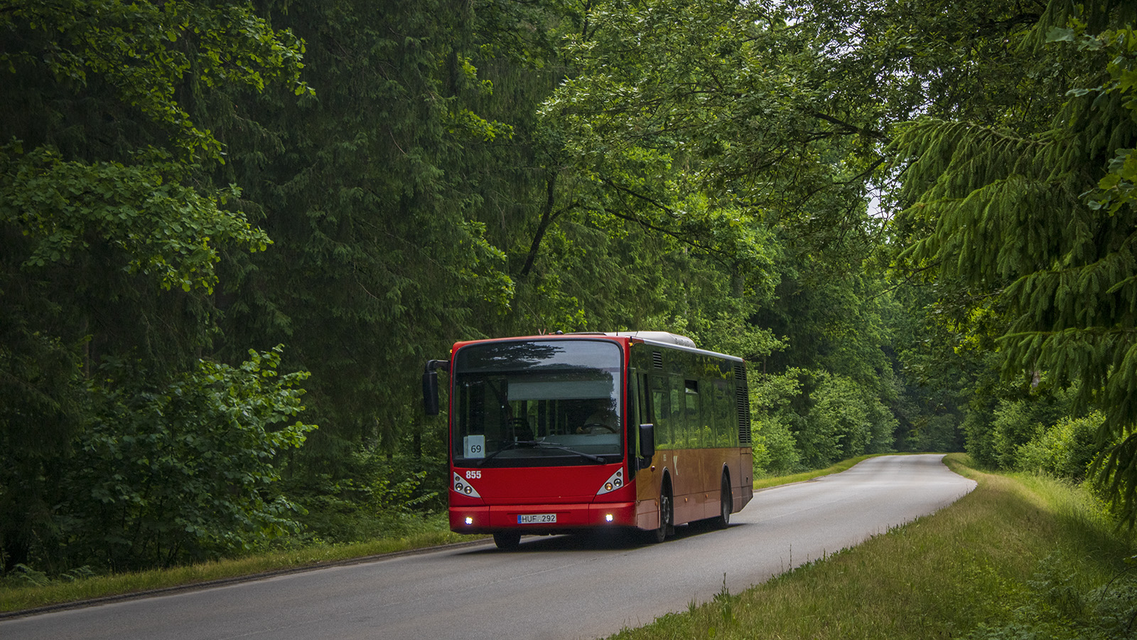 Литва, Van Hool New A330 № 855