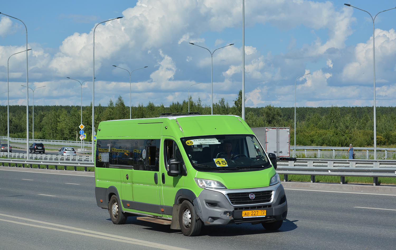 Тюменская область, Нижегородец-FST613 (FIAT Ducato) № АО 227 72