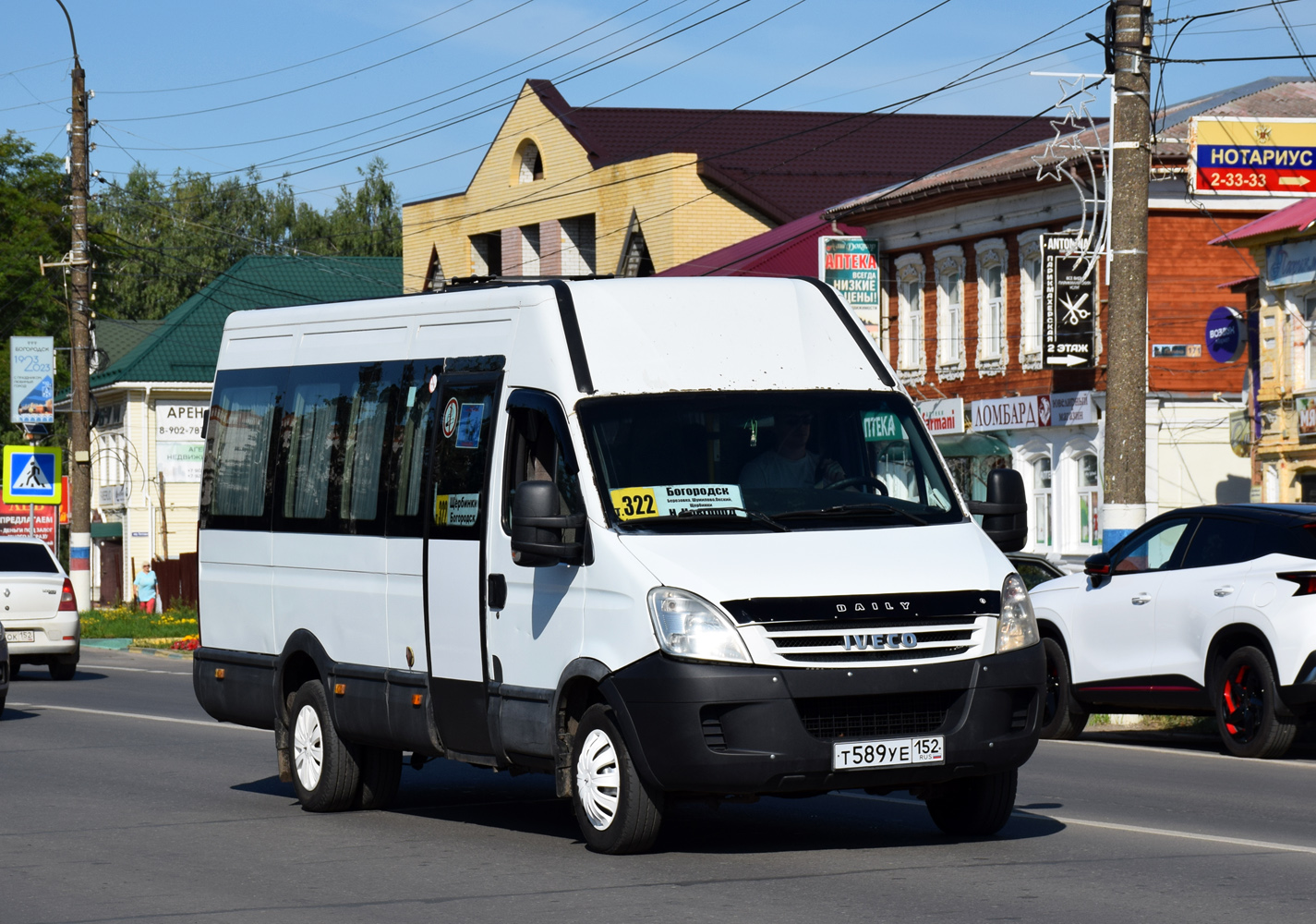 Нижегородская область, Нижегородец-2227UT (IVECO Daily) № Т 589 УЕ 152