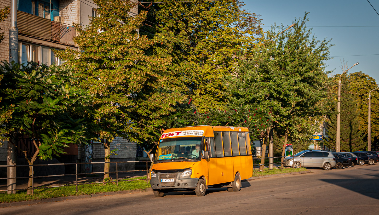 Полтавская область, Рута 25D № BI 6957 ET