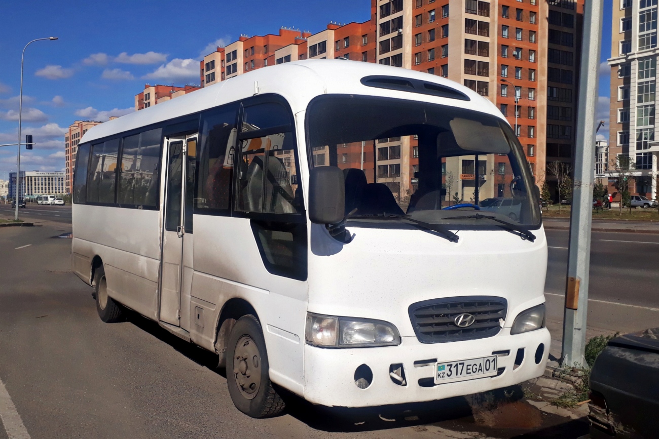 Astana, Hyundai County Deluxe č. 317 EGA 01