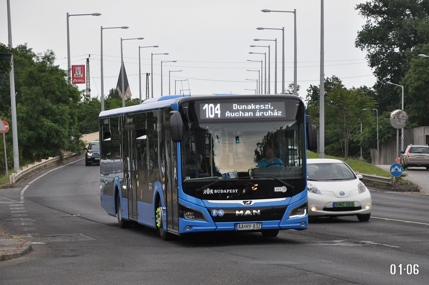 Венгрия, MAN 12C Lion's City 12 NL280 № AA HY-832