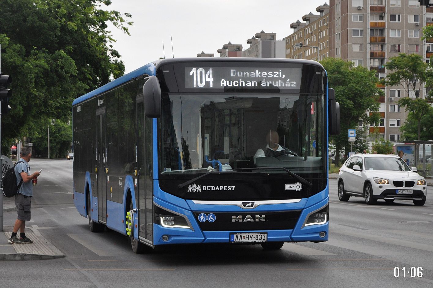 Венгрия, MAN 12C Lion's City 12 NL280 № AA HY-833