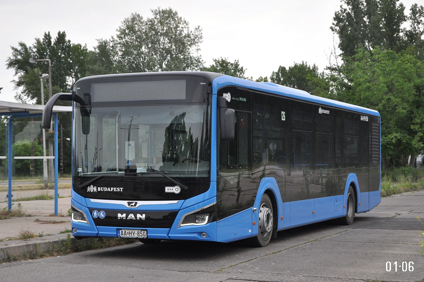 Венгрия, MAN 12C Lion's City 12 NL280 № AA HY-850