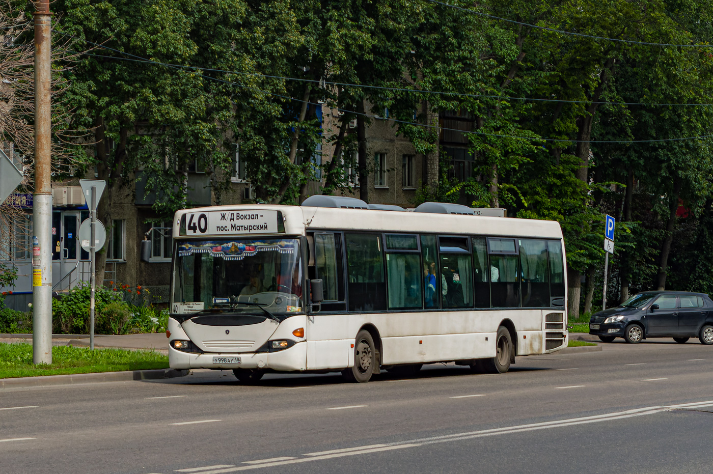 Липецкая область, Scania OmniLink I (Скания-Питер) № У 998 АУ 48