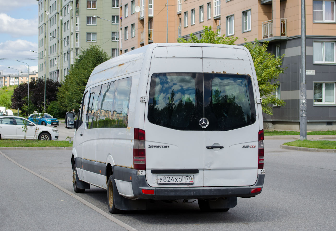 Санкт-Петербург, Луидор-22360C (MB Sprinter) № У 824 ХО 178