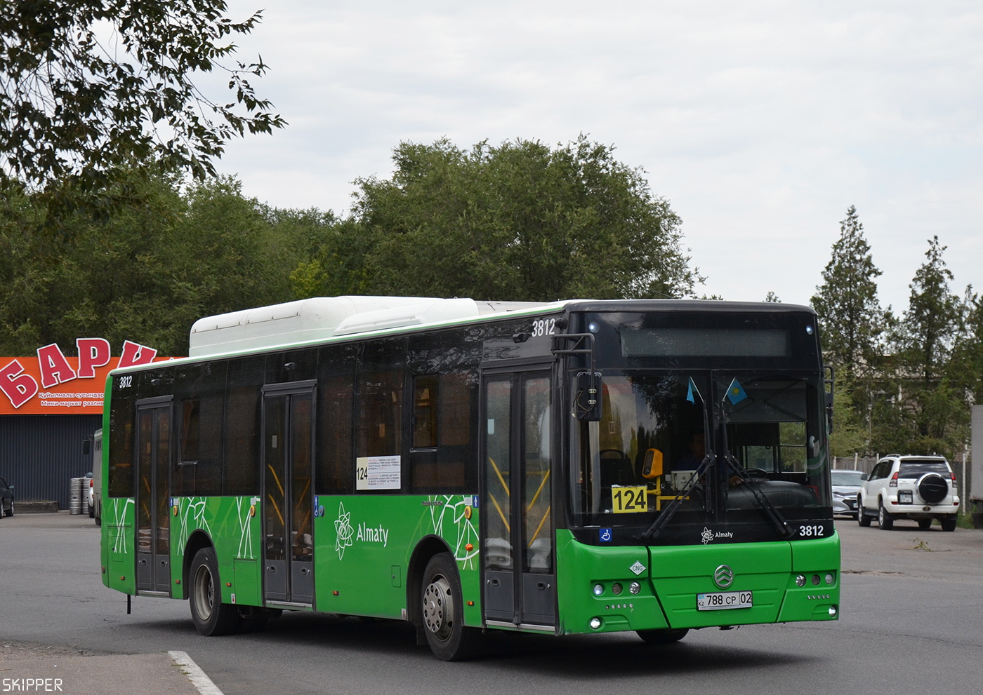 Алматы, Golden Dragon XML6125CN (Hyundai Trans Auto) № 3812