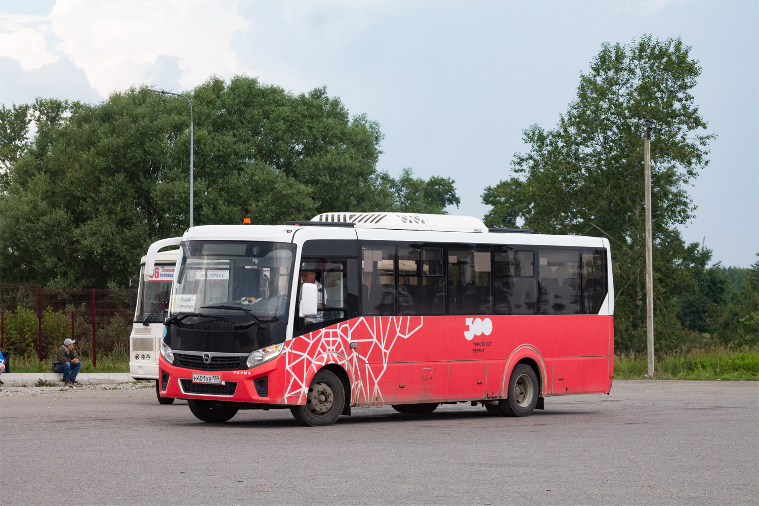 Пермский край, ПАЗ-320455-04 "Vector Next" (межгород) № Н 401 ХВ 159