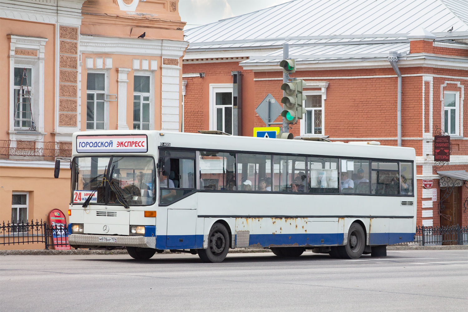 Пермский край, Mercedes-Benz O405 № М 978 НР 159