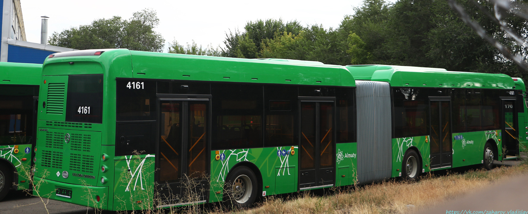 Almaty, Golden Dragon XML6185J13C (Hyundai Trans Auto) Nr. 4161; Almaty — New buses