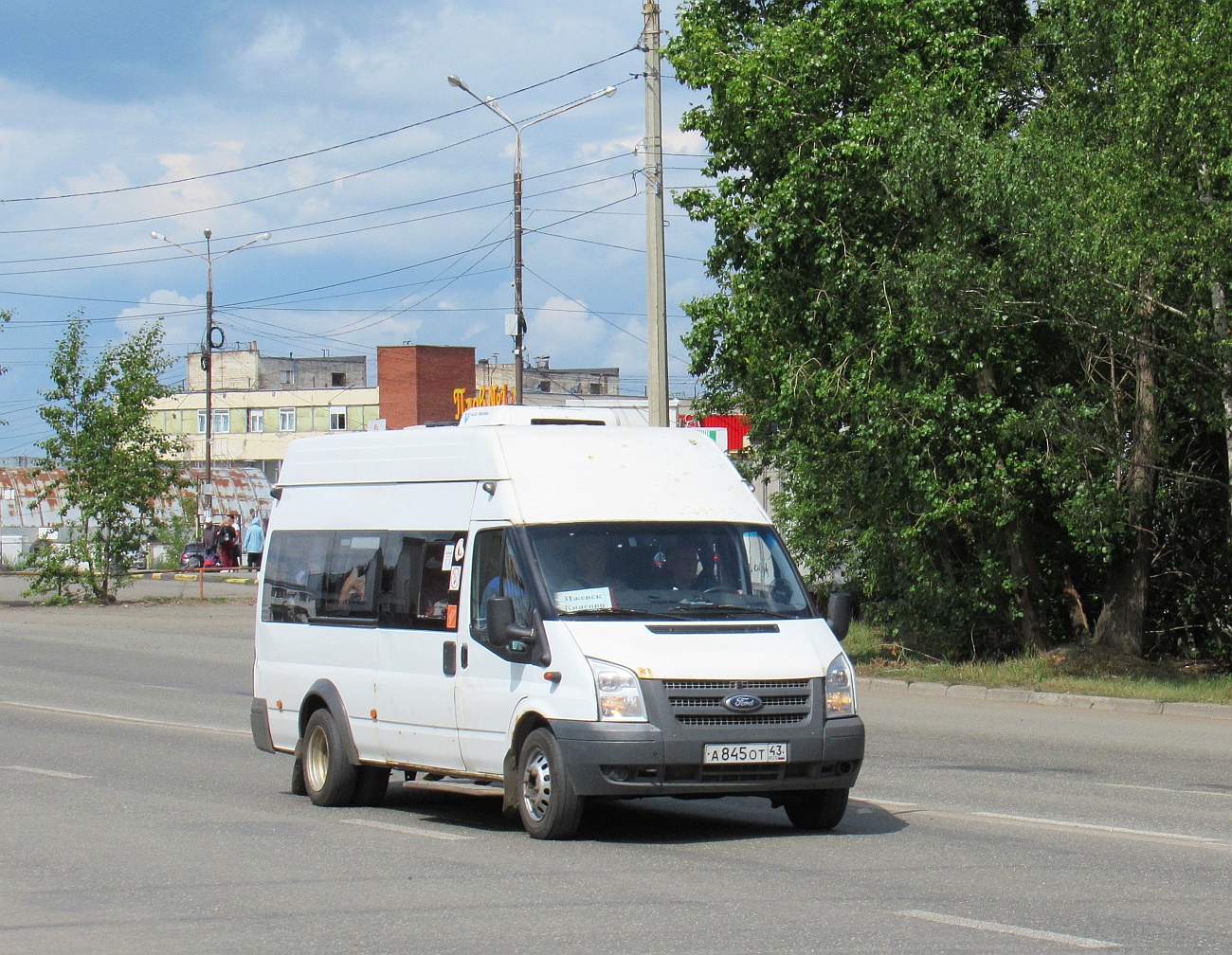 Удмуртия, Sollers Bus B-BF (Ford Transit) № А 845 ОТ 43