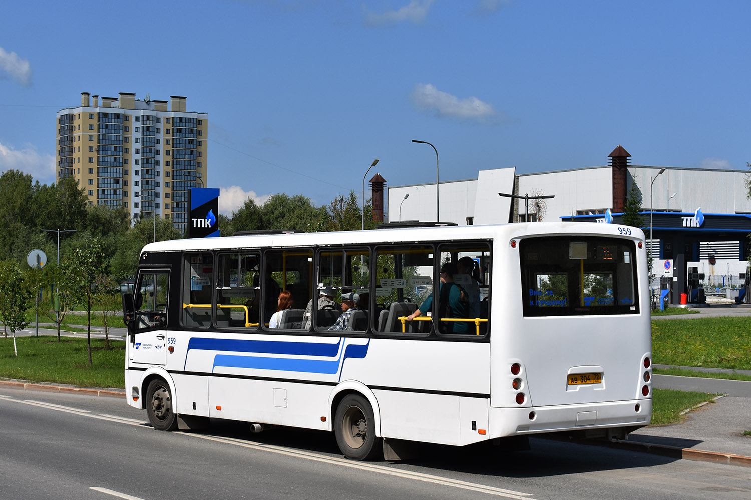 Tumen region, PAZ-320414-04 "Vektor" (1-2) Nr. 959