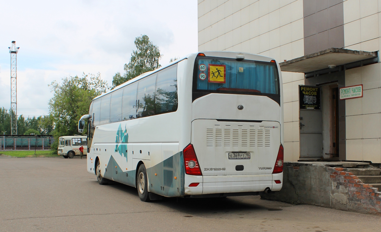 Удмуртия, Yutong ZK6122H9 № Е 369 РТ 18