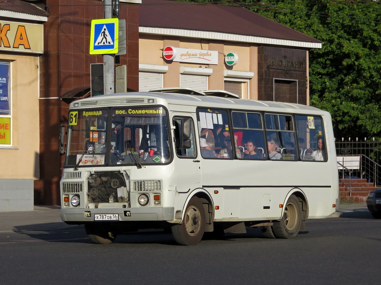 Оренбургская область, ПАЗ-32054 № Х 787 ОВ 56