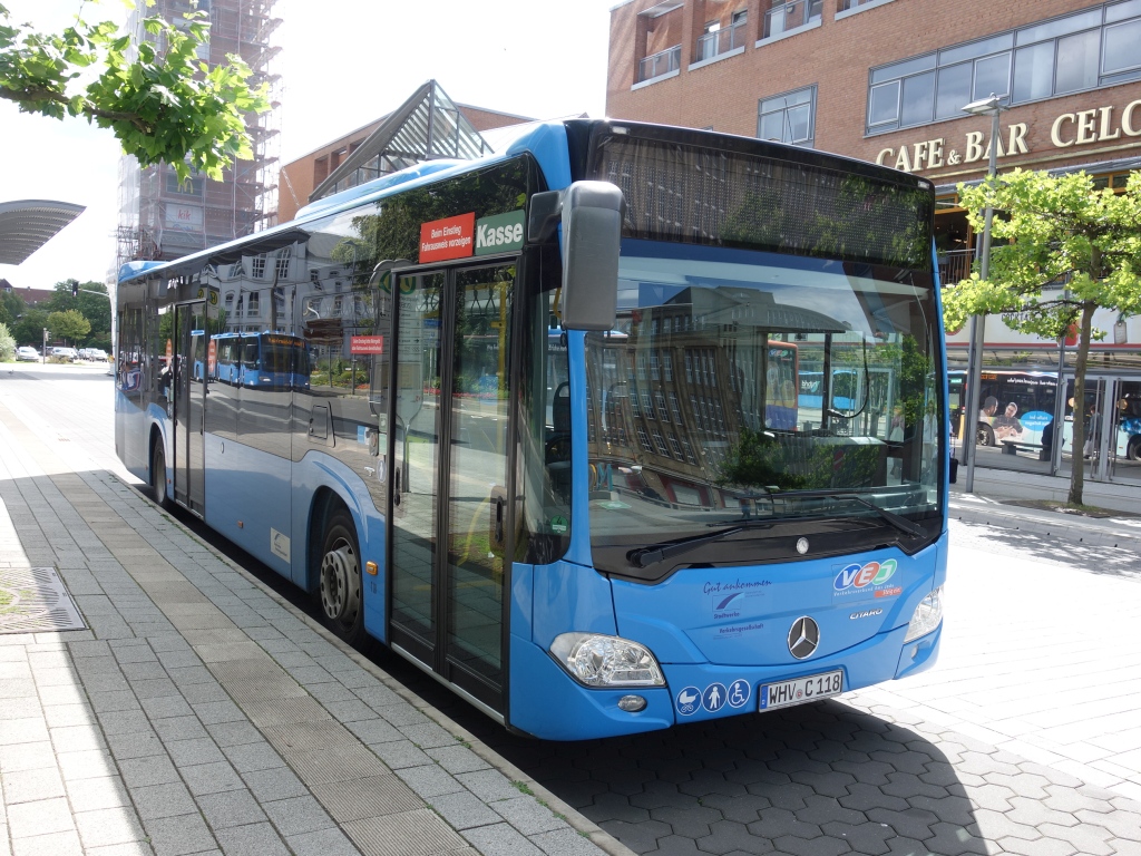 Нижняя Саксония, Mercedes-Benz Citaro C2 hybrid № 118