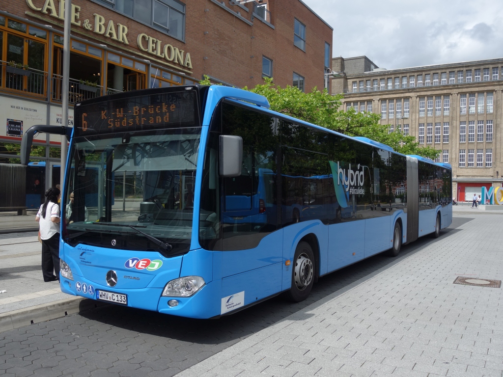 Нижняя Саксония, Mercedes-Benz Citaro C2 G hybrid № 133