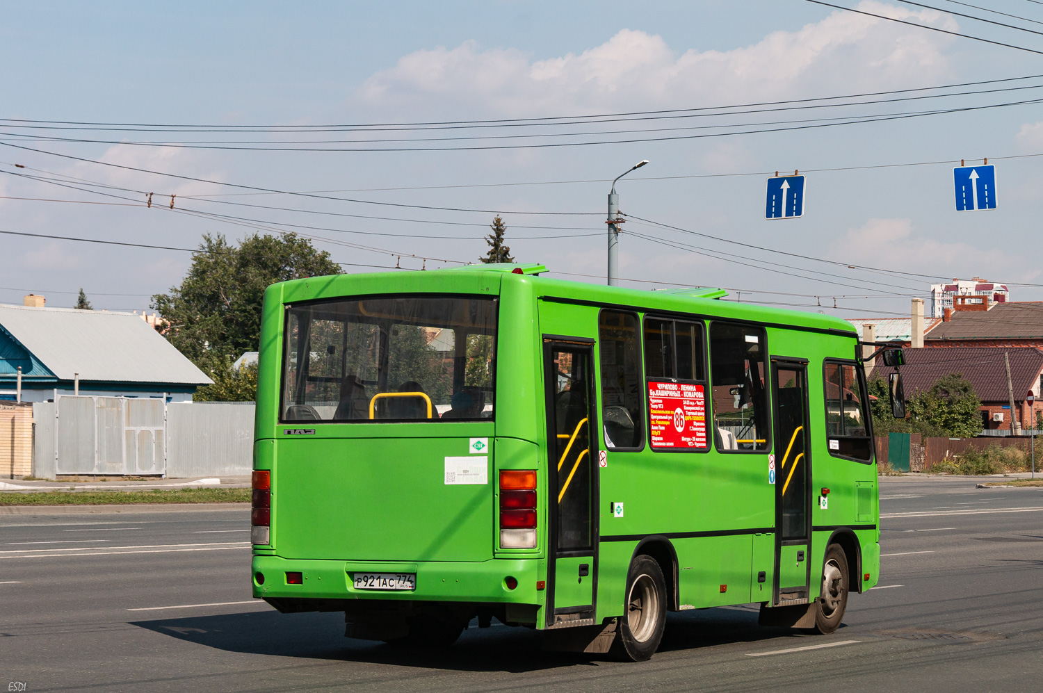 Челябинская область, ПАЗ-320302-22 № Р 921 АС 774