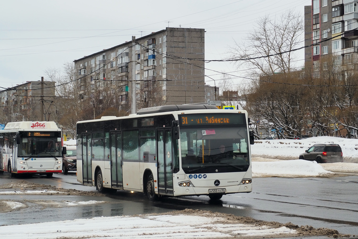 Вологодская область, Mercedes-Benz Conecto II № В 555 ТХ 35