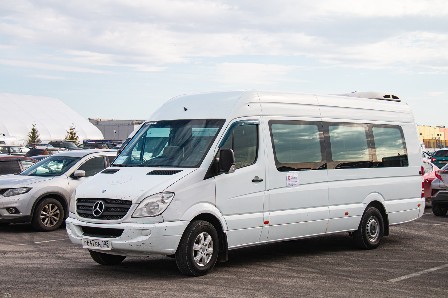 Башкортостан, Mercedes-Benz Sprinter W906 316CDI № Р 647 ВН 102