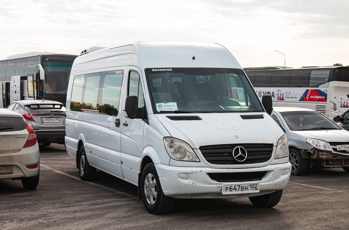 Башкортостан, Mercedes-Benz Sprinter W906 316CDI № Р 647 ВН 102