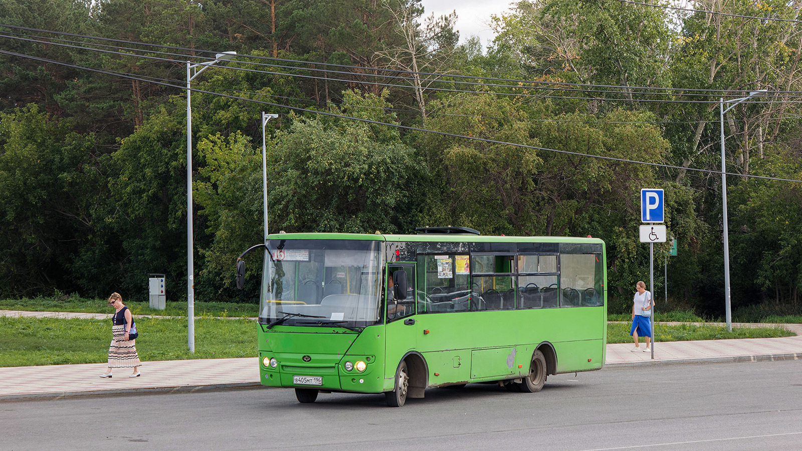 Свердловская область, Богдан А20111 № В 405 МТ 196