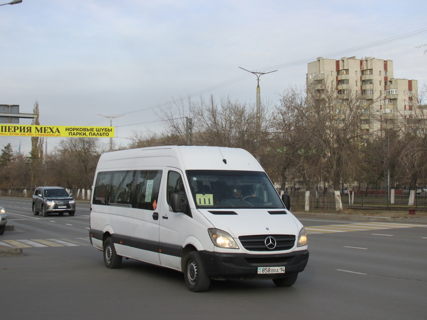 Павлодарская область, Mercedes-Benz Sprinter W906 № 858 BRA 14