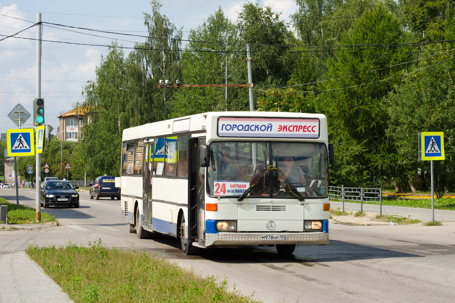 Пермский край, Mercedes-Benz O405 № М 978 НР 159