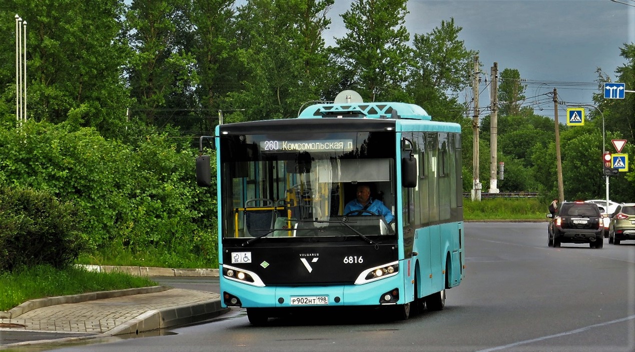 Санкт-Петербург, Volgabus-4298.G4 (LNG) № 6816