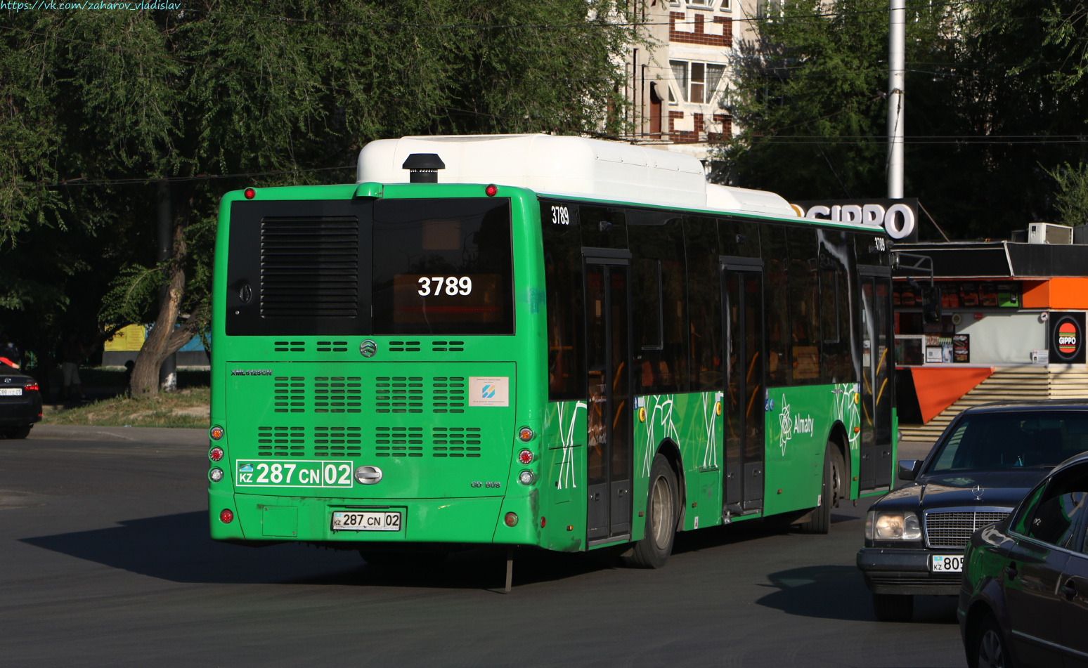 Алматы, Golden Dragon XML6125CN (Hyundai Trans Auto) № 3789