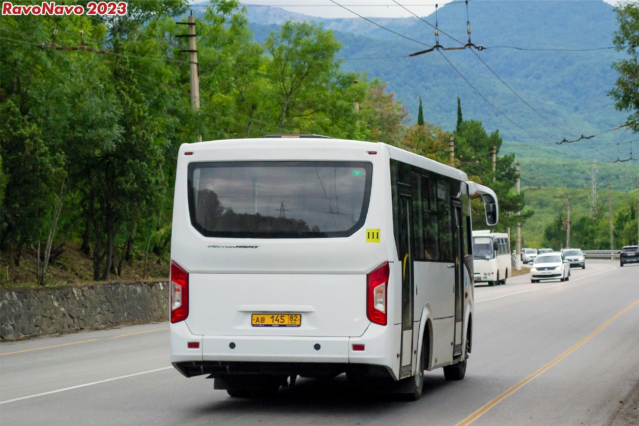 Республика Крым, ПАЗ-320405-04 "Vector Next" № АВ 145 82