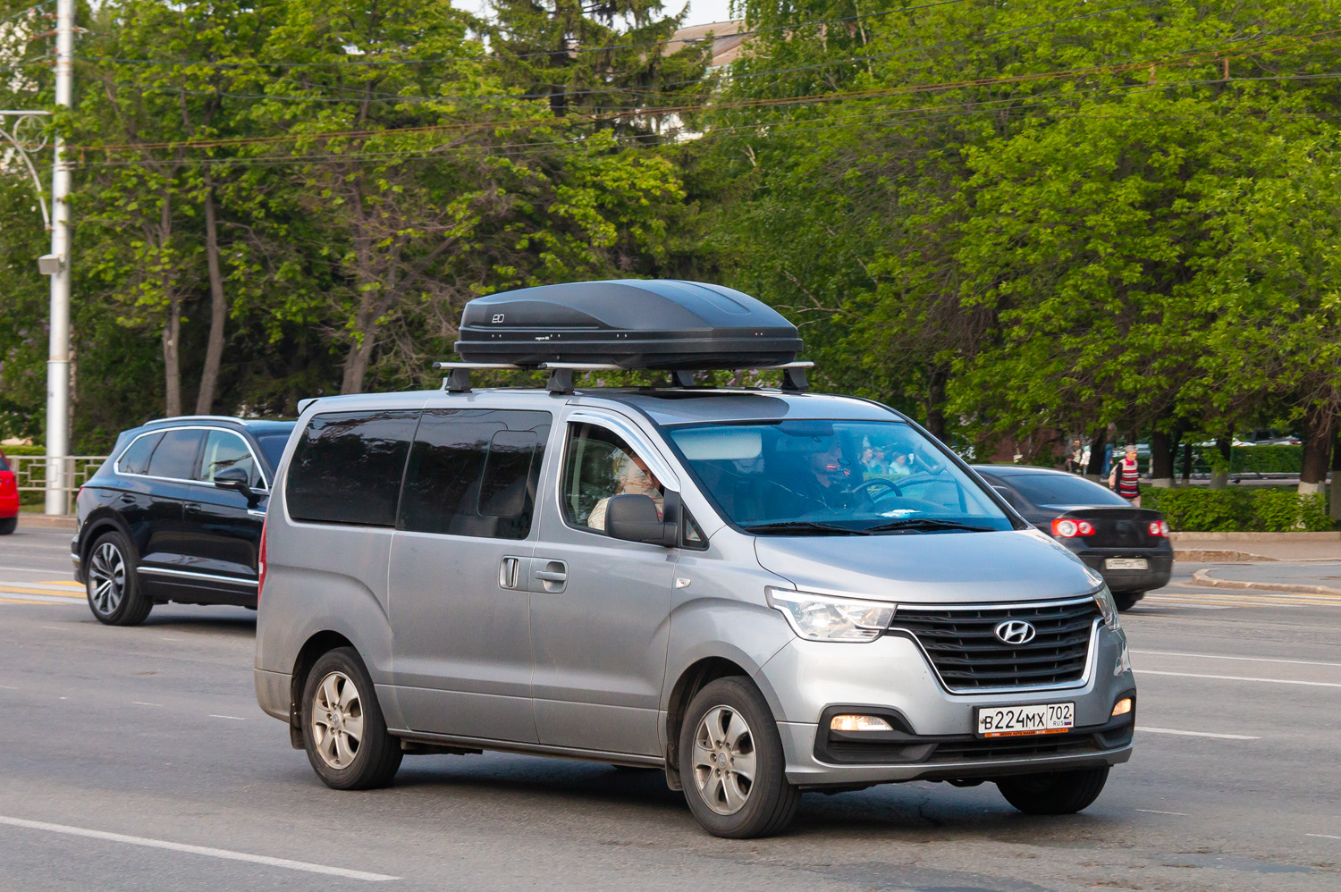 Башкортостан, Hyundai New Grand Starex № В 224 МХ 702