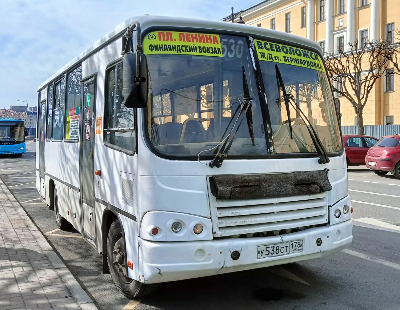 Ленинградская область, ПАЗ-320402-05 № У 538 СТ 178