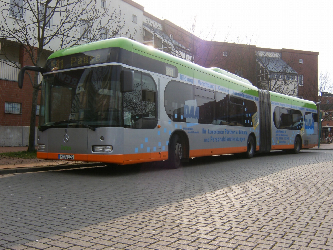 Нижняя Саксония, Mercedes-Benz O530G Irvine Citaro G CNG № 9105