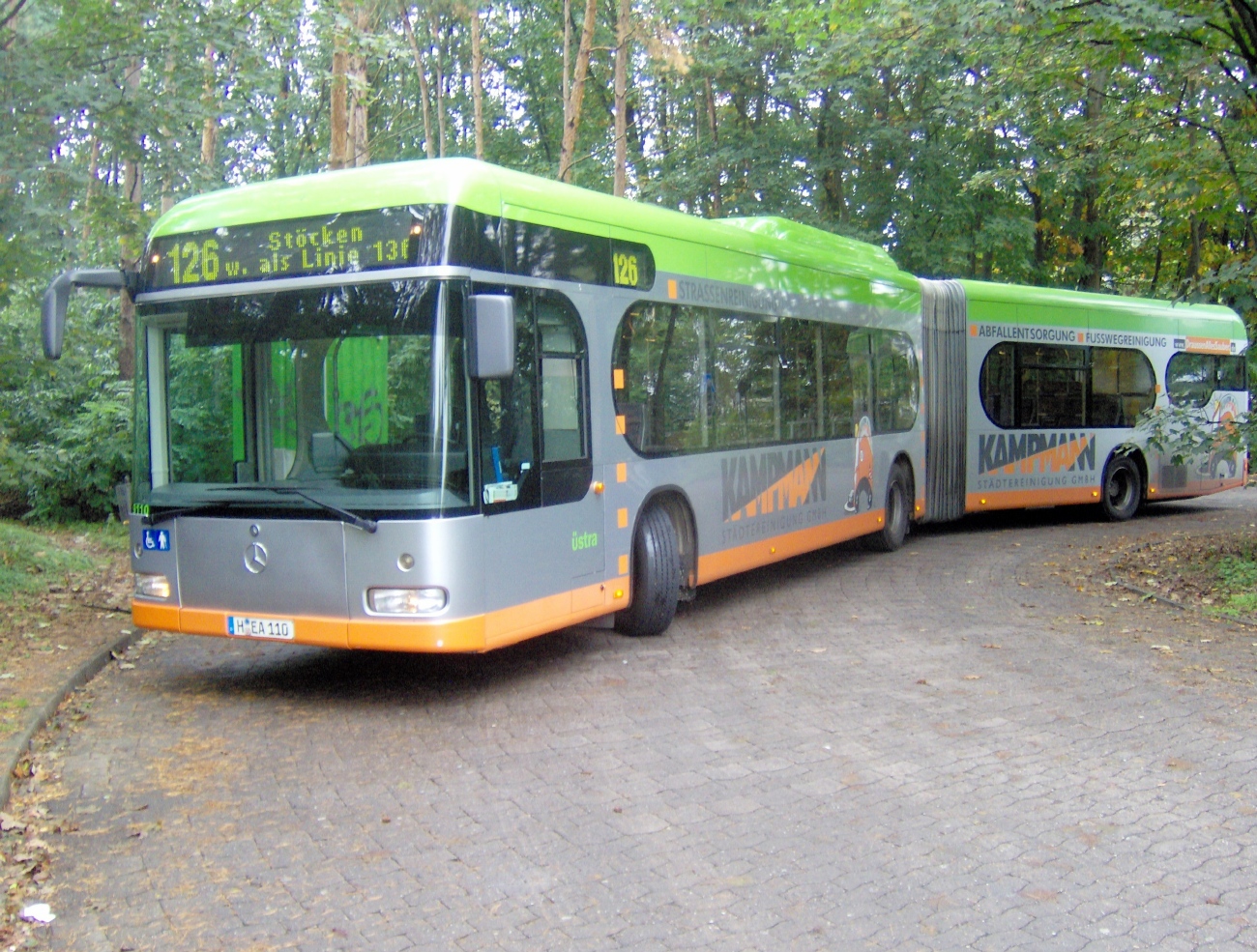 Нижняя Саксония, Mercedes-Benz O530G Irvine Citaro G CNG № 9110