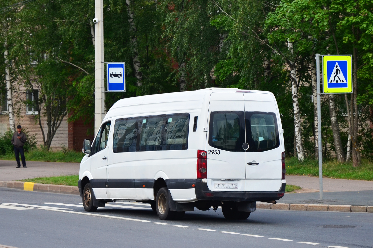 Санкт-Петербург, БТД-2219 (Volkswagen Crafter) № 2953