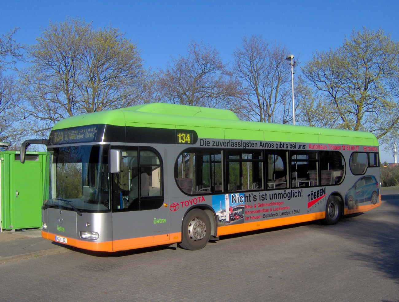 Нижняя Саксония, Mercedes-Benz O530 Irvine Citaro CNG № 9350