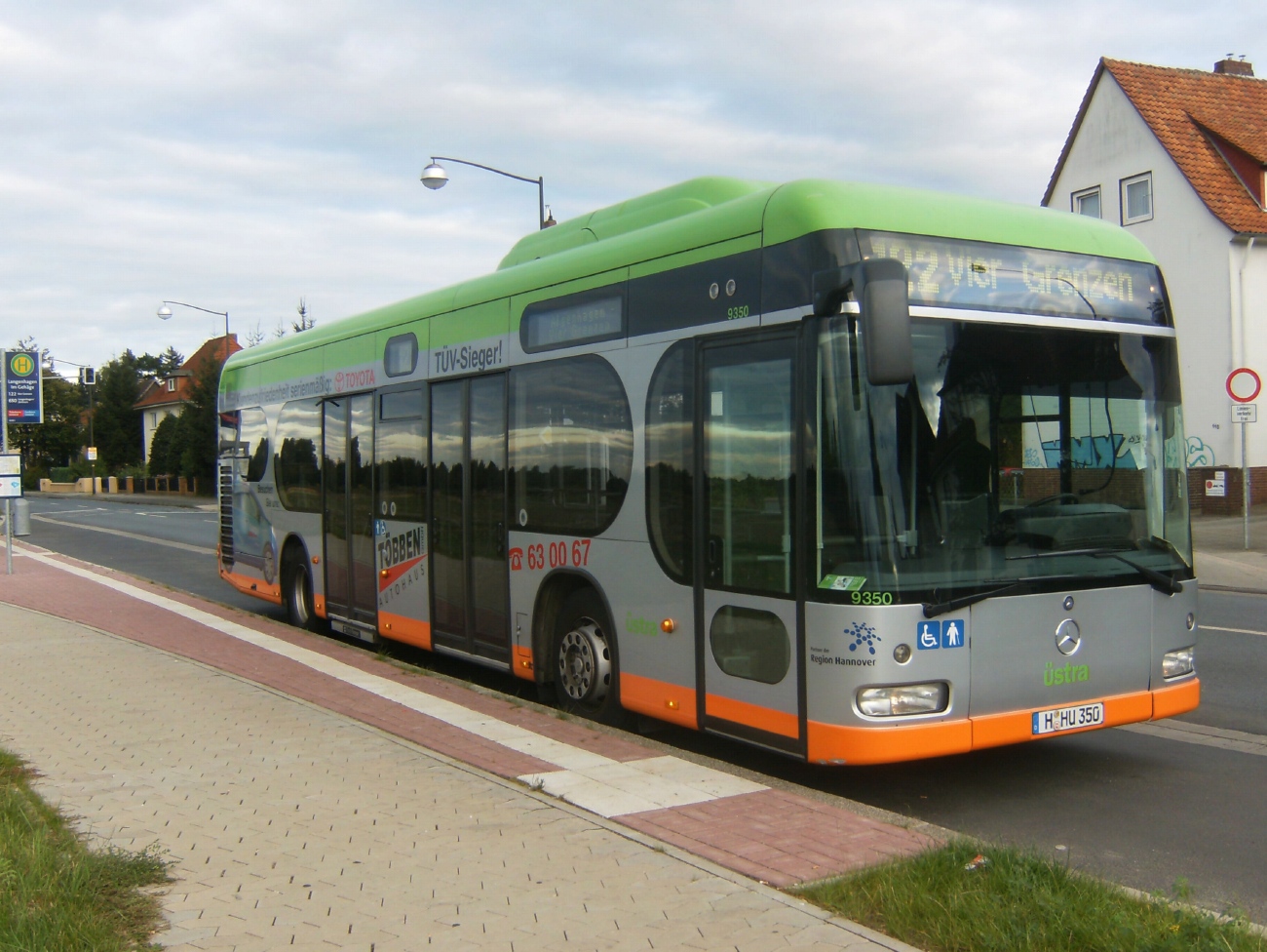 Нижняя Саксония, Mercedes-Benz O530 Irvine Citaro CNG № 9350