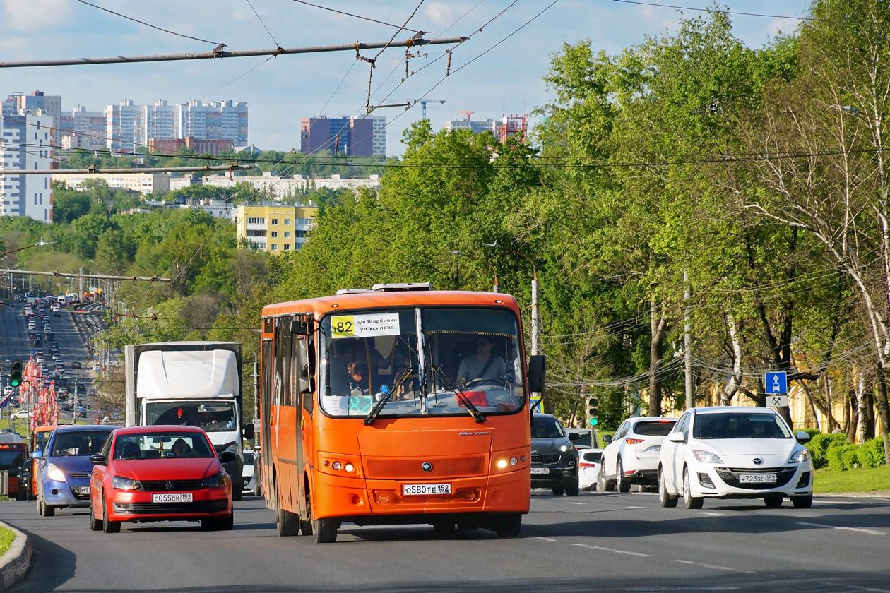 Нижегородская область, ПАЗ-320414-04 "Вектор" № О 580 ТЕ 152