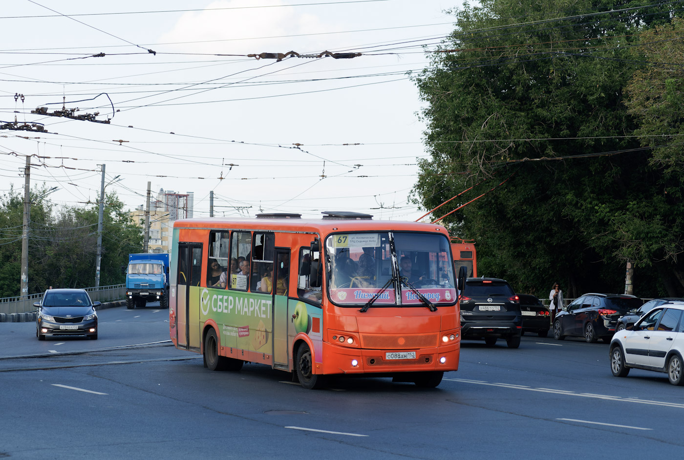 Нижегородская область, ПАЗ-320414-05 "Вектор" № О 088 ХН 152