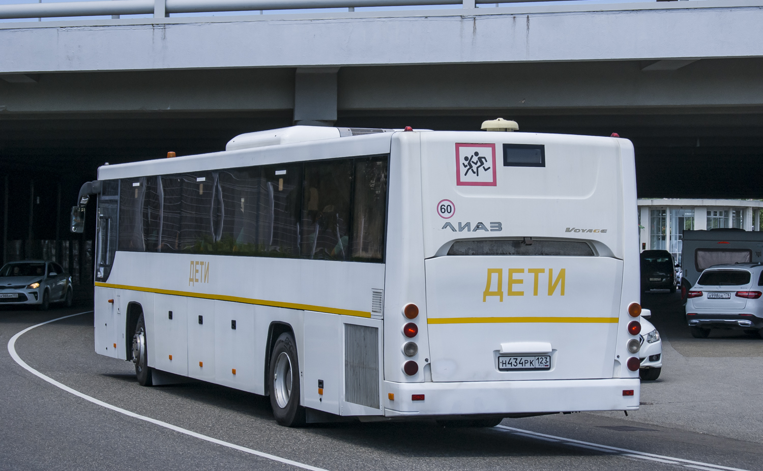 Краснодарский край, ЛиАЗ-525110-10 № Н 434 РК 123