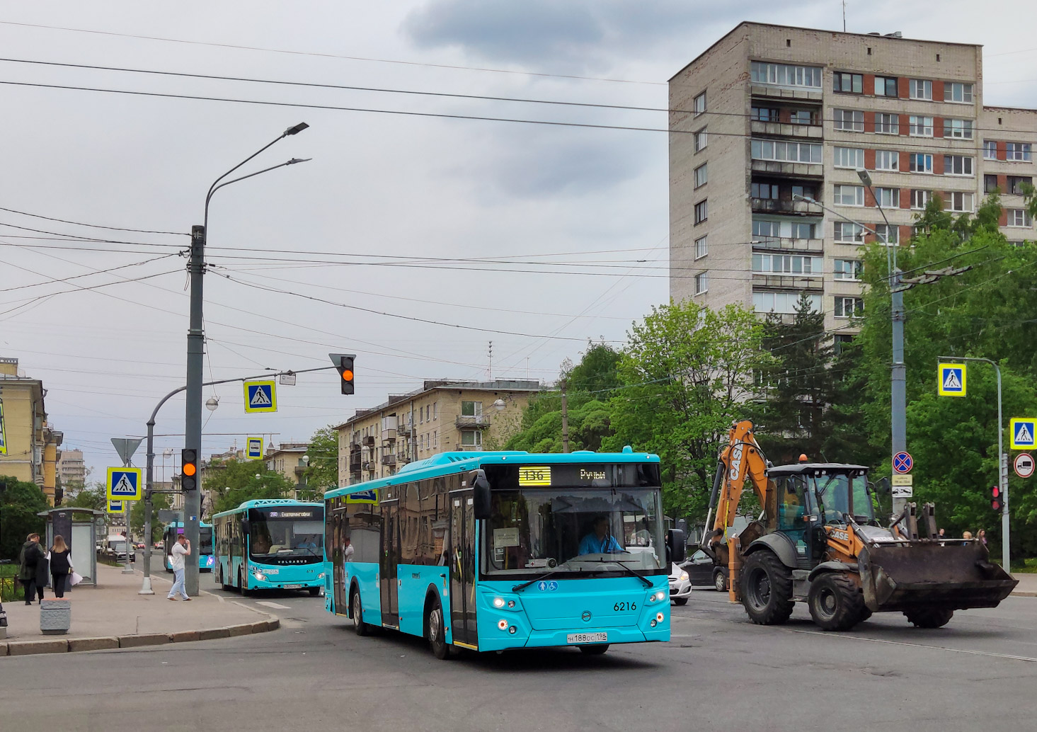 Санкт-Петербург, ЛиАЗ-5292.65 № 6216