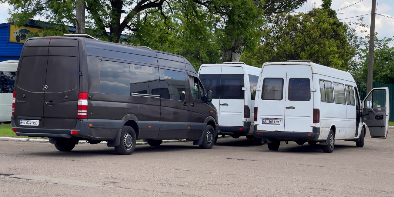 Киевская область, Mercedes-Benz Sprinter W906 516CDI № AI 0241 KO; Киевская область, Volkswagen LT35 № AI 8031 MX