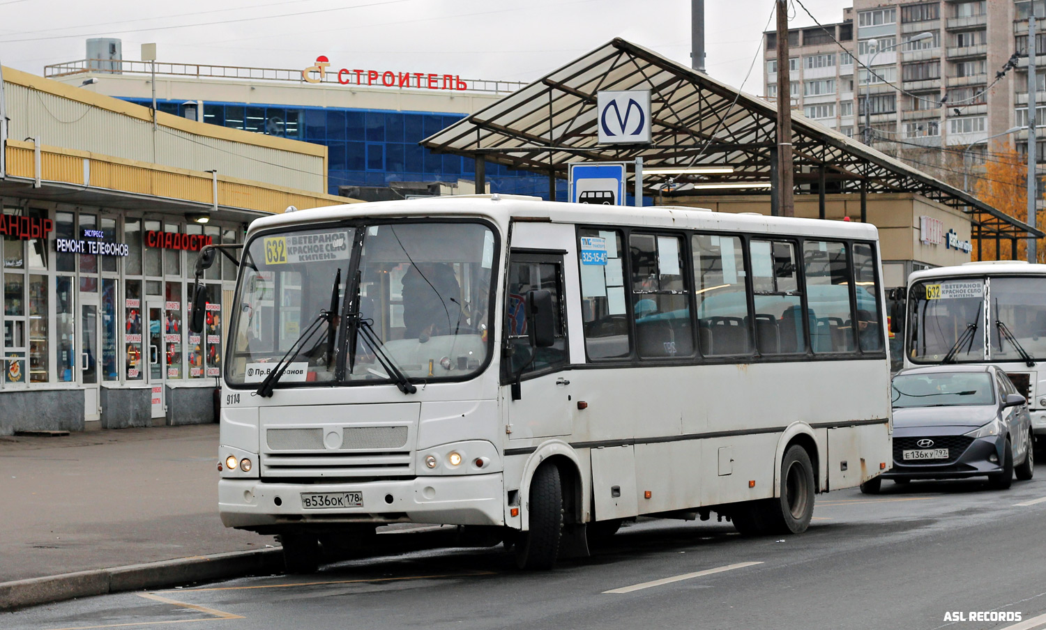 Ленинградская область, ПАЗ-320412-05 № 9114