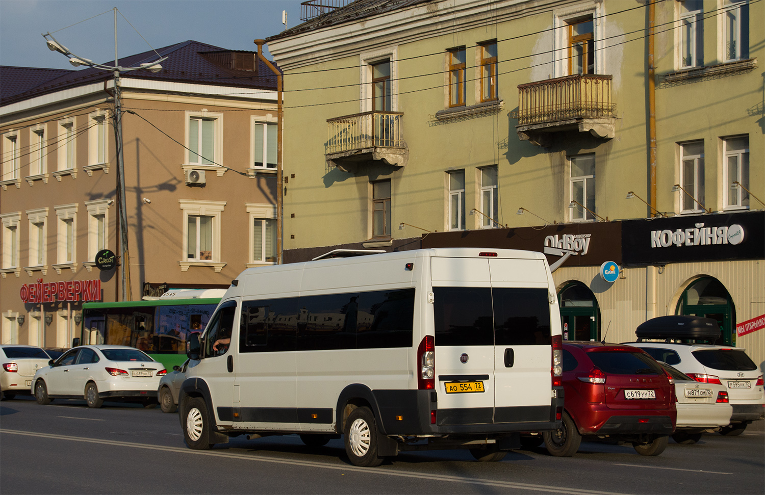 Тюменская область, Нижегородец-FST613 (FIAT Ducato) № АО 554 72