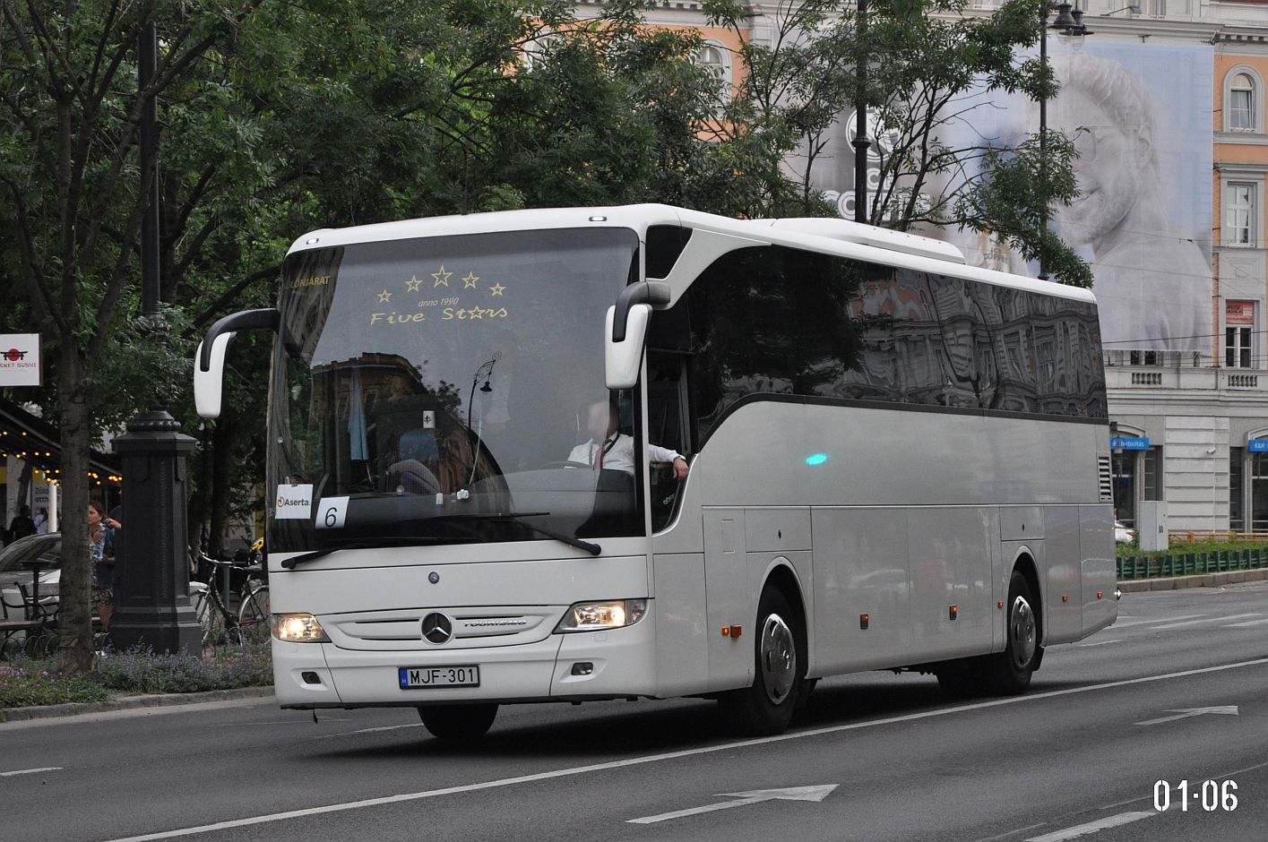 Венгрия, Mercedes-Benz Tourismo II 15RHD № MJF-301