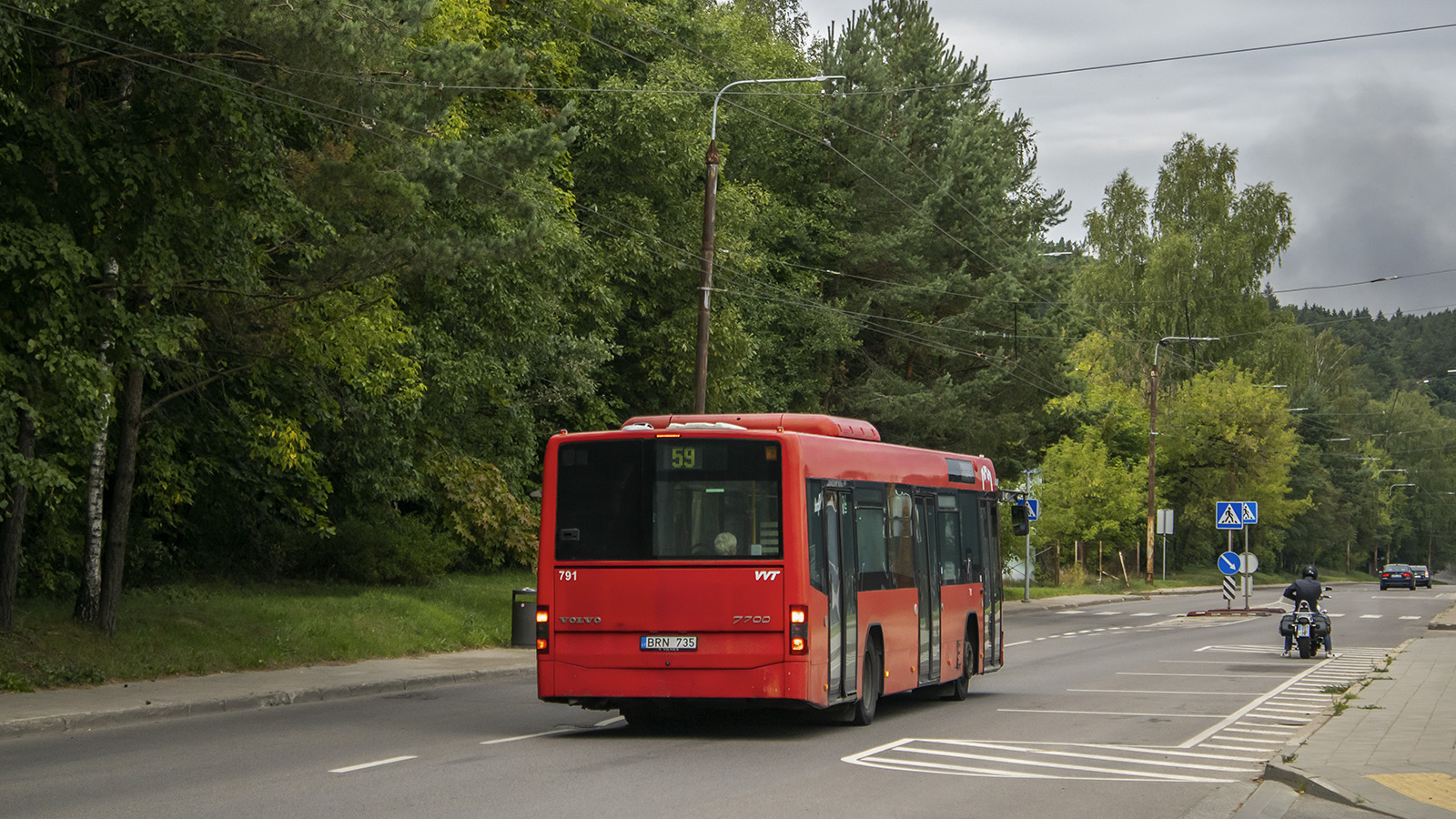 Литва, Volvo 7700 № 791