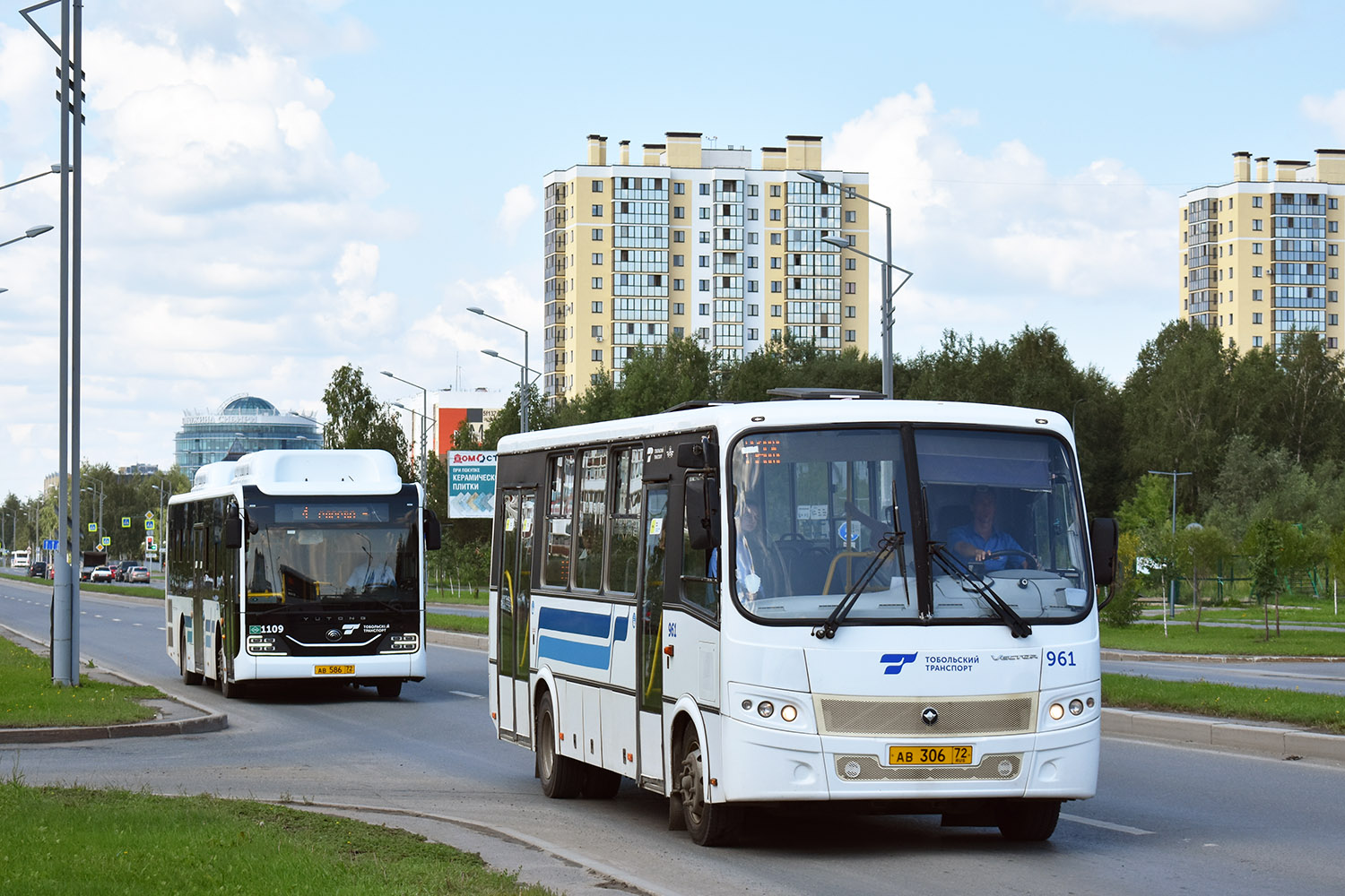 Тюменская область, ПАЗ-320414-04 "Вектор" (1-2) № 961