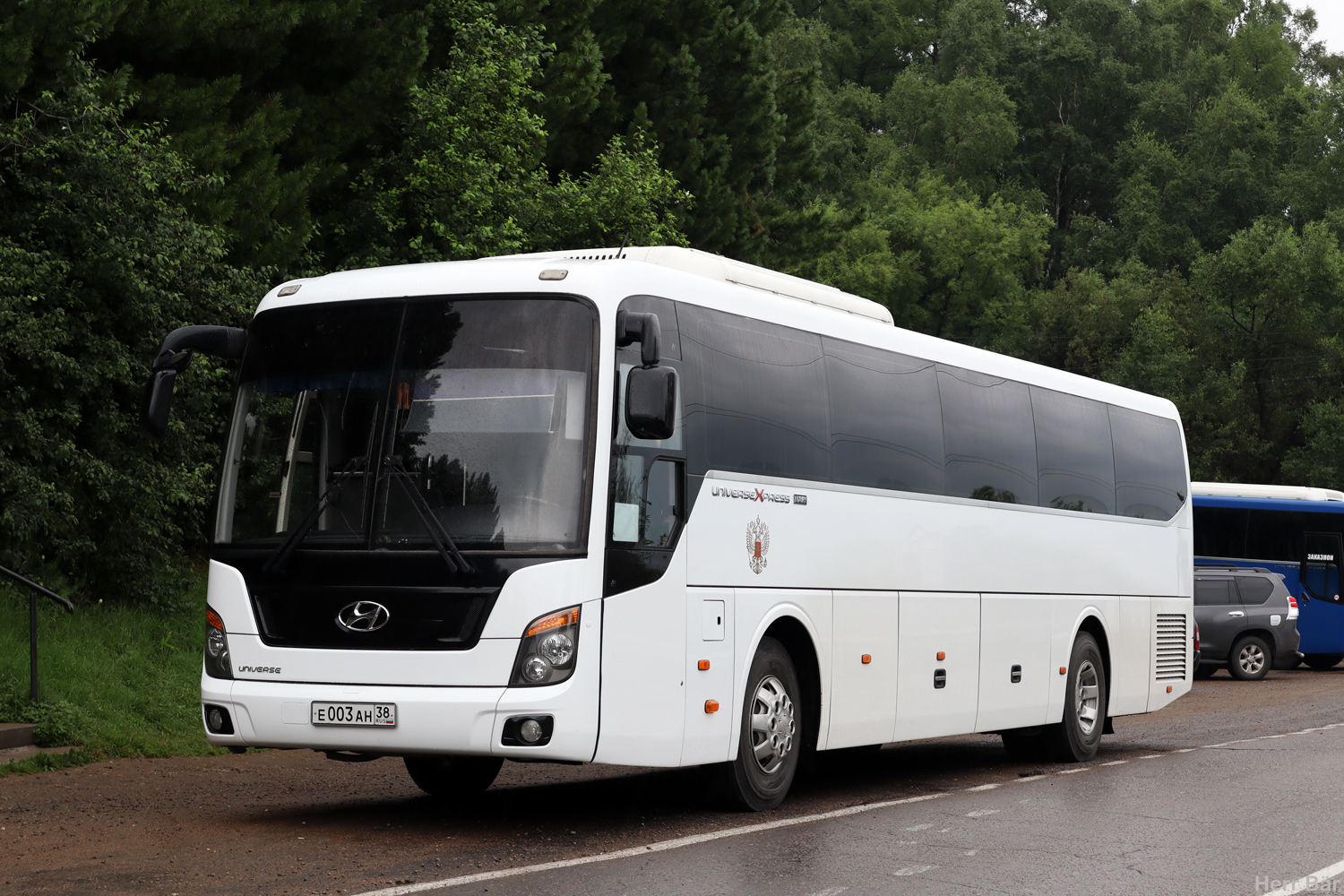 Иркутская область, Hyundai Universe Space Luxury № Е 003 АН 38