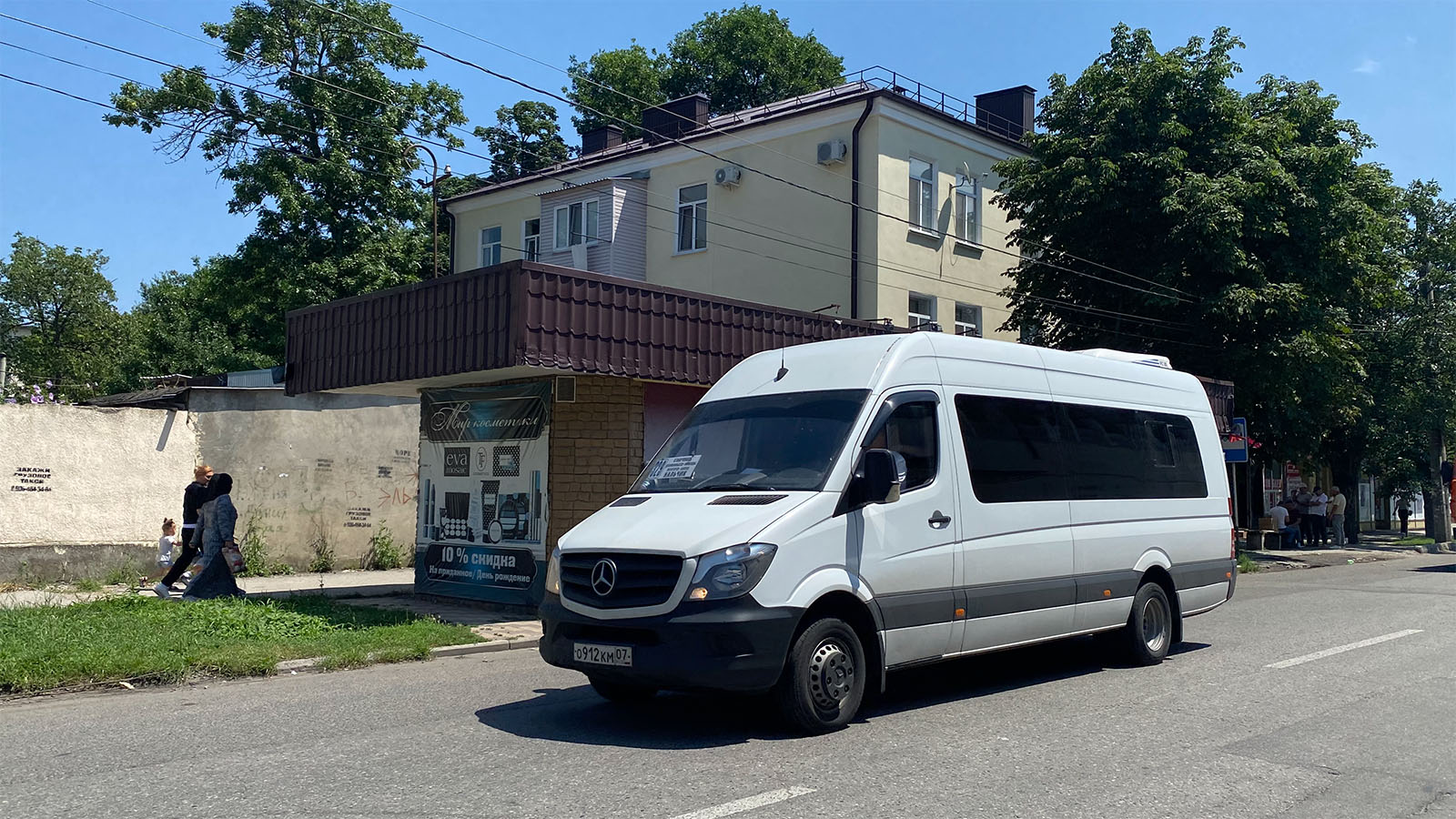 Кабардино-Балкария, Луидор-22360C (MB Sprinter) № О 912 КМ 07