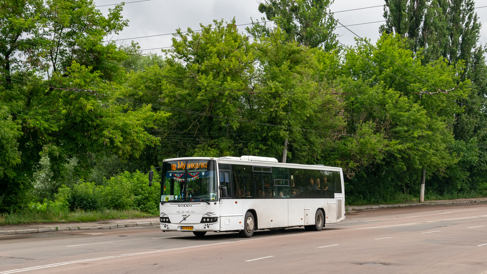 Житомирская область, Volvo 8700LE № AM 1910 AA